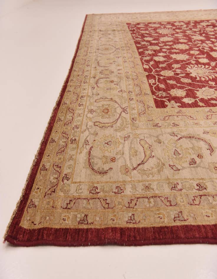 Detail image of  12' x 18' 6  Hand Knotted Peshawar Ziegler Rug