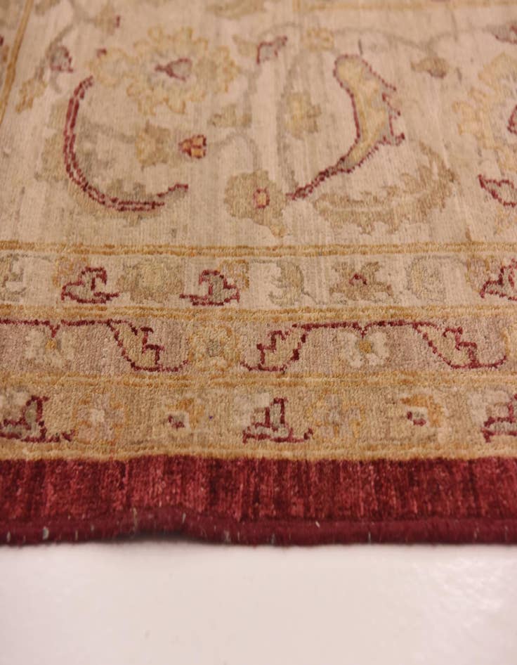 Detail image of  12' x 18' 6  Hand Knotted Peshawar Ziegler Rug