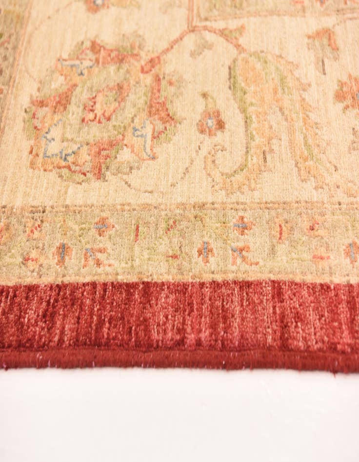 Detail image of  8' 3 x 9' 10  Hand Knotted Peshawar Ziegler Rug