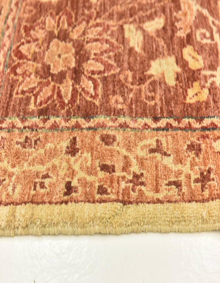 Detail image of  6' 8 x 8' 1  Hand Knotted Peshawar Ziegler Rug