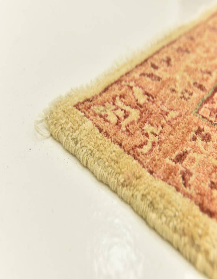 Detail image of  6' 8 x 8' 1  Hand Knotted Peshawar Ziegler Rug