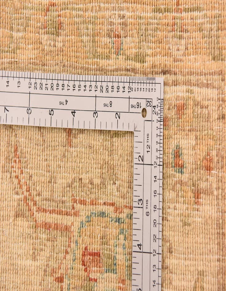 Detail image of  8' 7 x 9' 10  Hand Knotted Peshawar Ziegler Rug