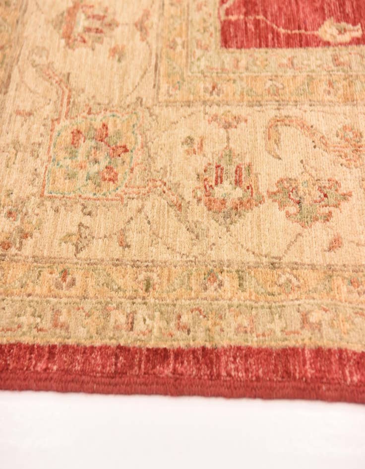 Detail image of  8' 7 x 9' 10  Hand Knotted Peshawar Ziegler Rug