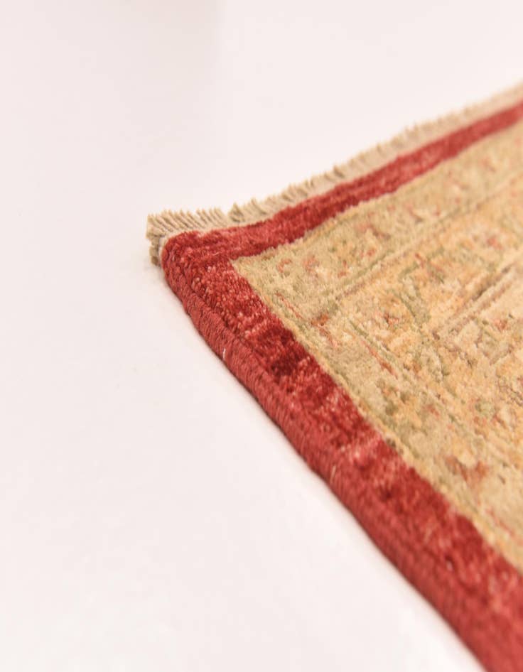 Detail image of  8' 7 x 9' 10  Hand Knotted Peshawar Ziegler Rug