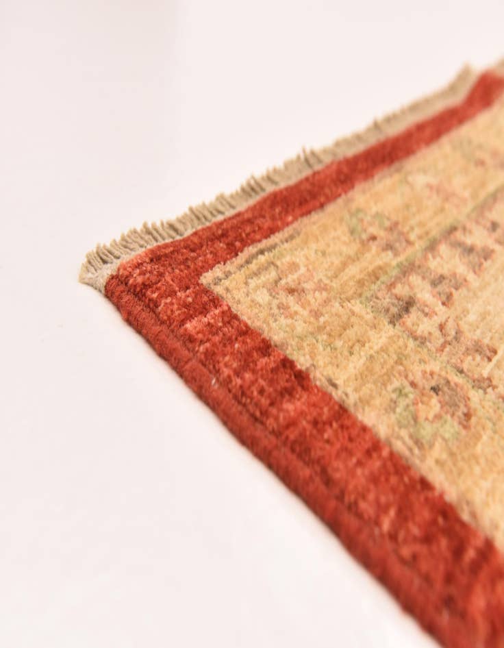 Detail image of  8' 3 x 9' 8  Hand Knotted Peshawar Ziegler Rug