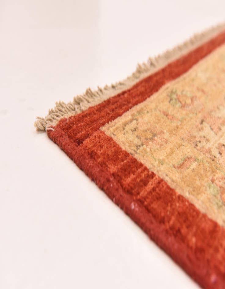 Detail image of  8' 10 x 12' 5  Hand Knotted Peshawar Ziegler Rug