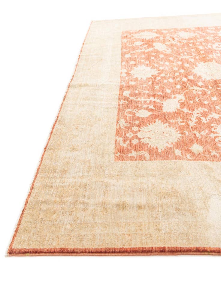 Detail image of  8' 5 x 10'  Hand Knotted Peshawar Ziegler Oriental Rug