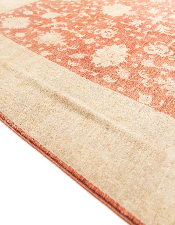 Detail image of  8' 5 x 10'  Hand Knotted Peshawar Ziegler Oriental Rug