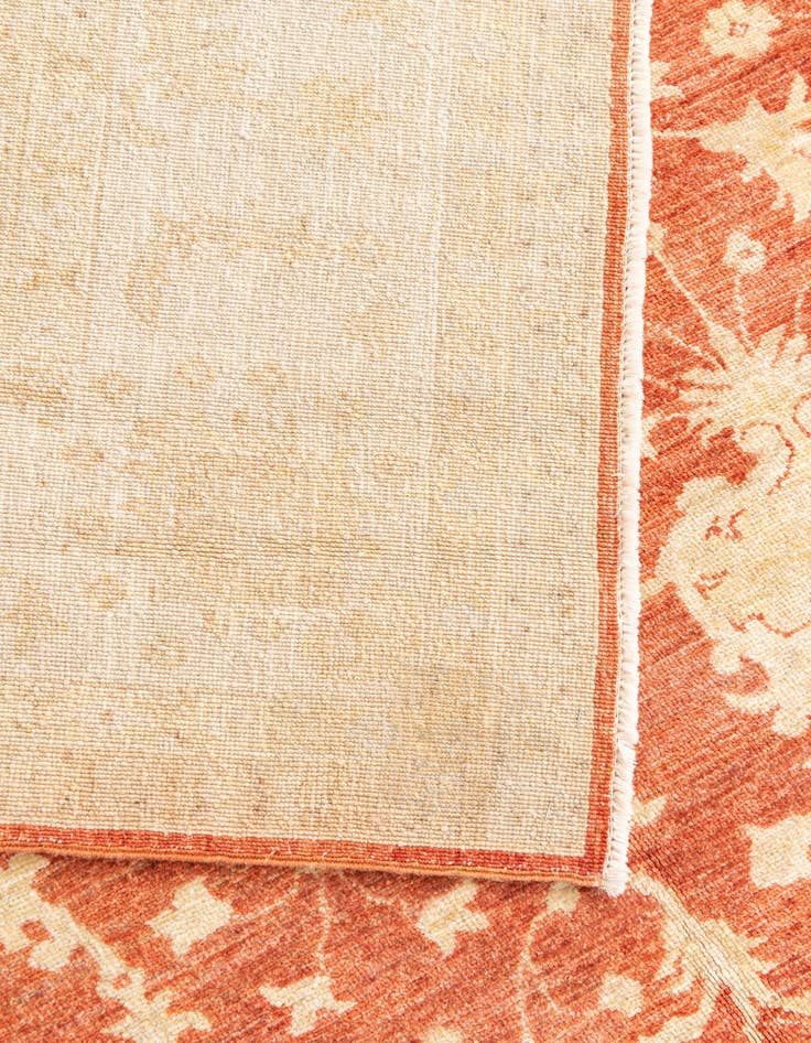 Detail image of  8' 5 x 10'  Hand Knotted Peshawar Ziegler Oriental Rug