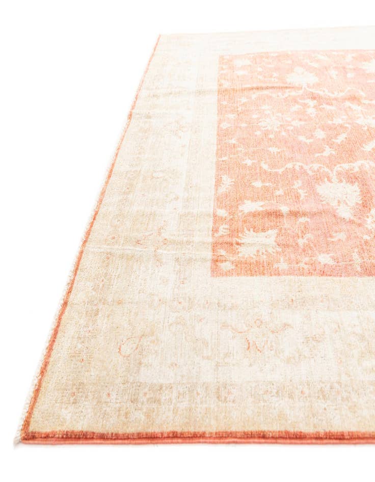 Detail image of  8' x 11' 2  Hand Knotted Peshawar Ziegler Oriental Rug