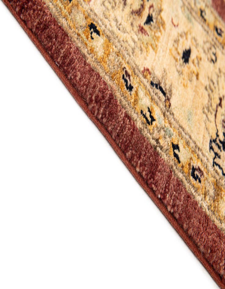 Detail image of  5' 2 x 7' 9  Hand Knotted Peshawar Ziegler Rug