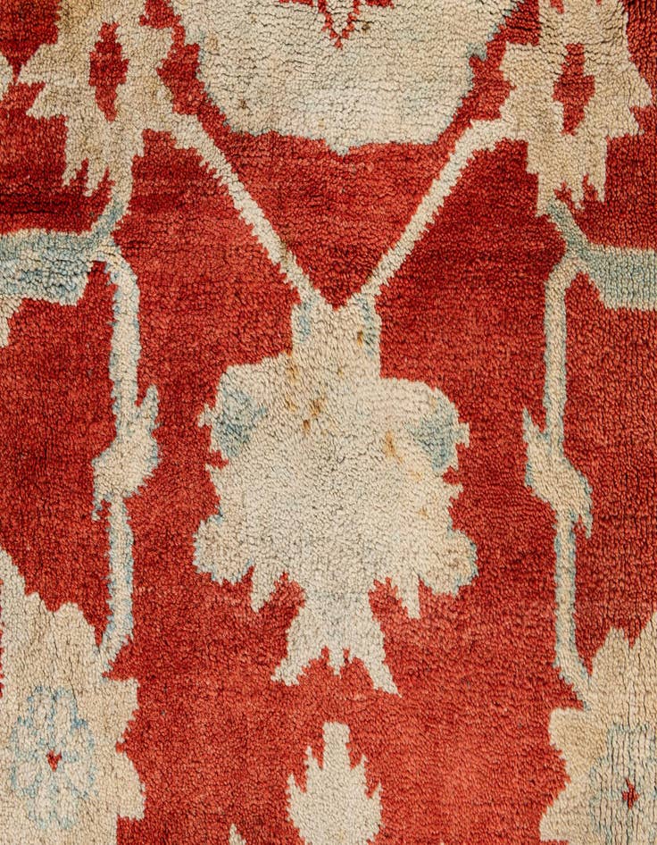 Detail image of  8' 11 x 11' 8  Hand Knotted Peshawar Ziegler Rug