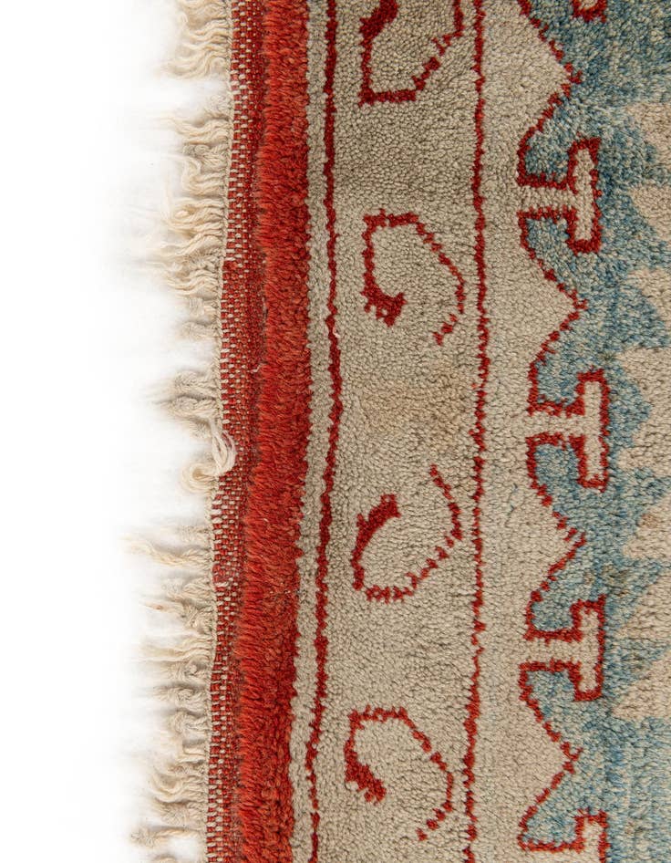 Detail image of  8' 11 x 11' 8  Hand Knotted Peshawar Ziegler Rug