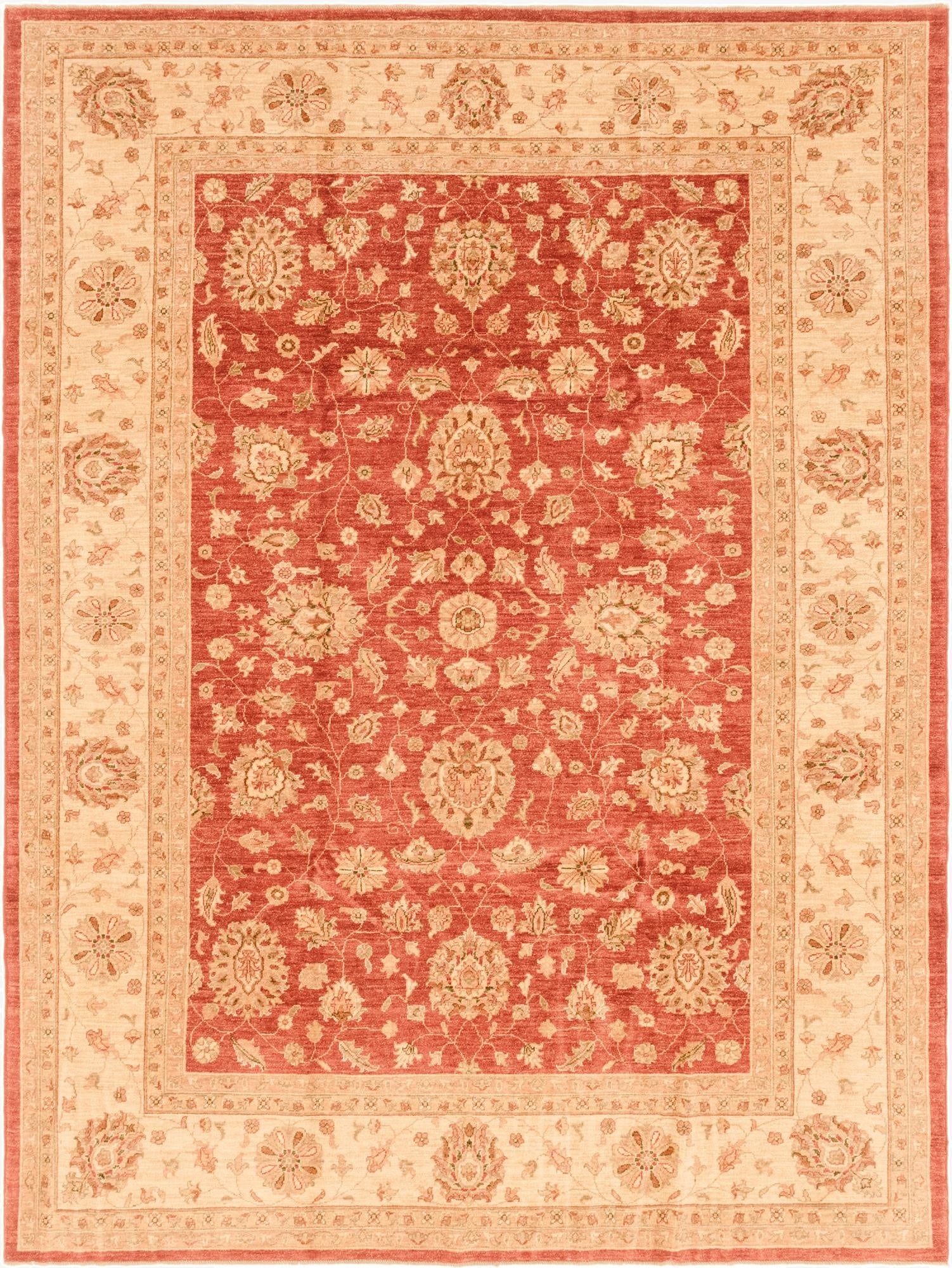  8' 2 x 11'  Hand Knotted Peshawar Ziegler Rug