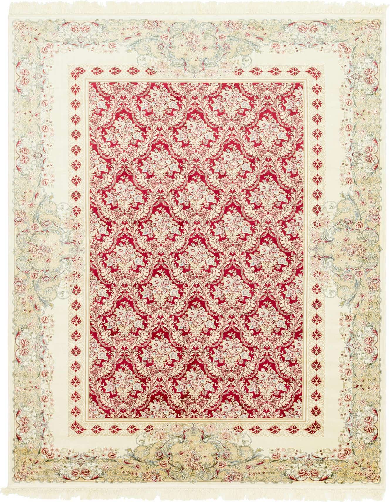 Primary image  6' 7 x 9' 10 Qom Bamboo Silk Rug