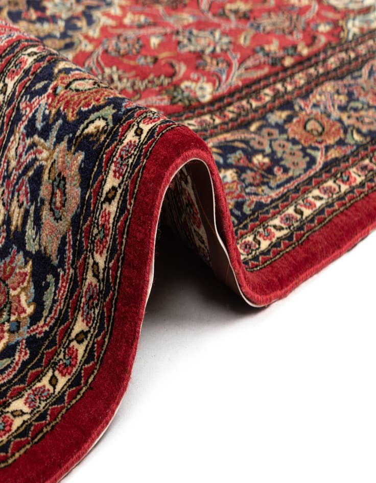 Detail image of  4' 8 x 6' 11  Hand Knotted Qom Persian Rug