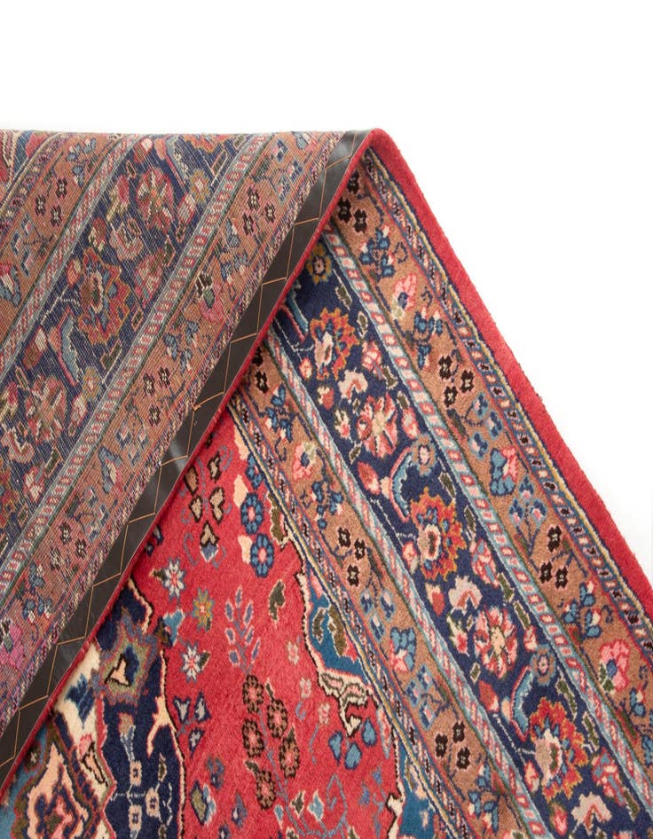 Detail image of  6' 6 x 9' 4  Hand Knotted Sabzevar Persian Wool Rug