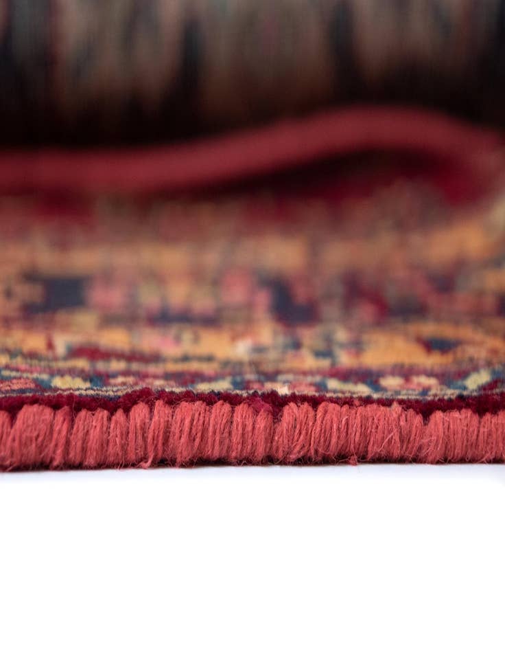 Detail image of  6' 4 x 9' 4  Hand Knotted Sabzevar Persian Wool Rug