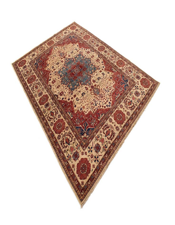 Detail image of  6' 1 x 8' 6 Samarkand Wool Rug