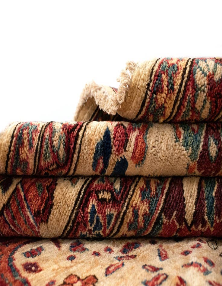 Detail image of  6' 1 x 8' 6 Samarkand Wool Rug