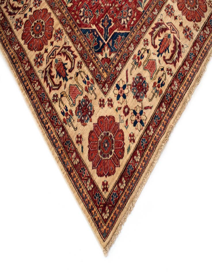 Detail image of  6' 1 x 8' 6 Samarkand Wool Rug