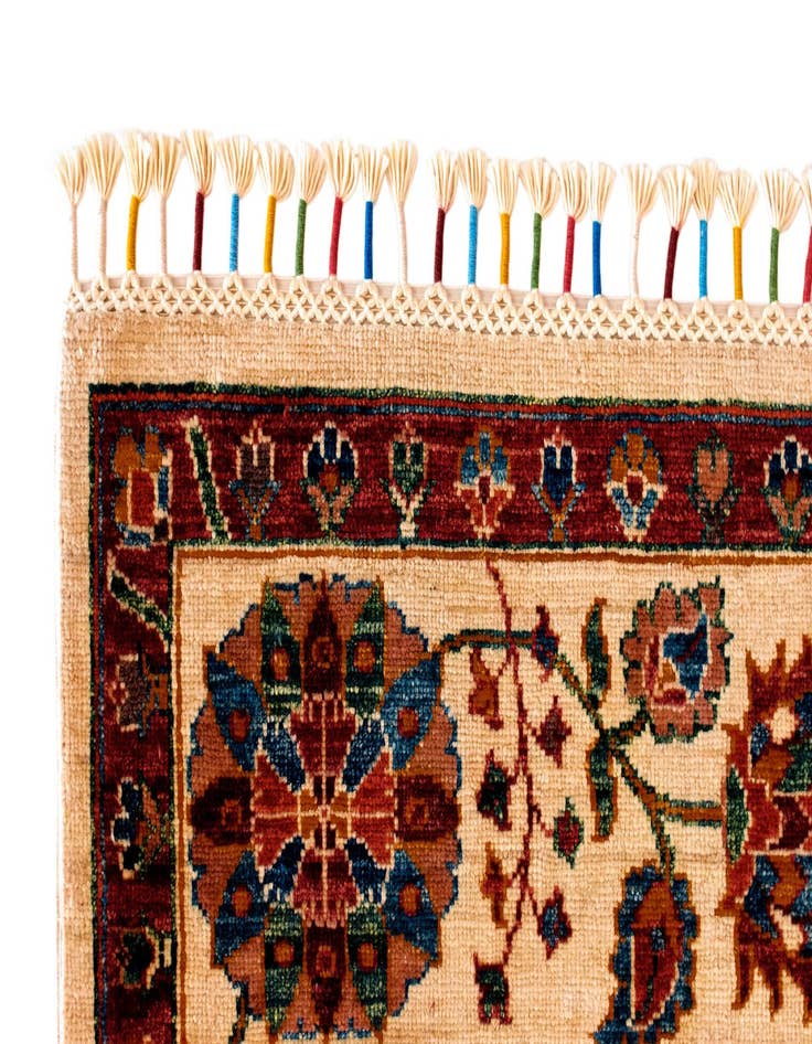 Detail image of  5' 9 x 7' 10 Samarkand Wool Rug