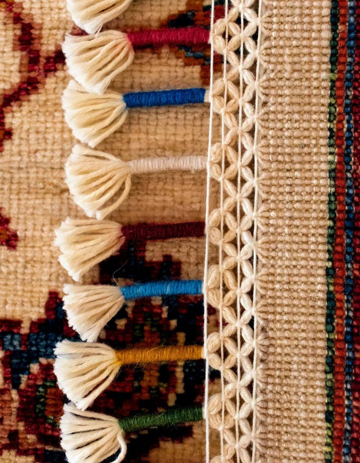 Detail image of  5' 9 x 7' 10 Samarkand Wool Rug