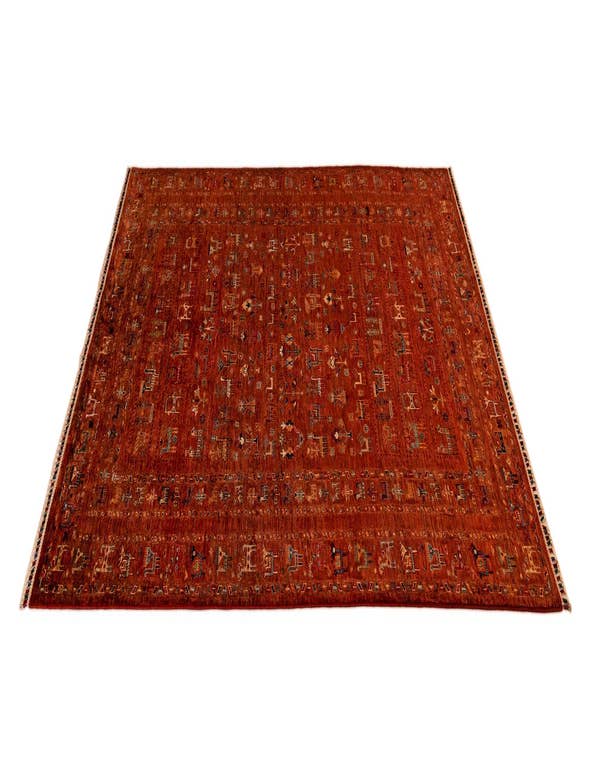 Detail image of  6' 9 x 9' 8 Samarkand Wool Rug