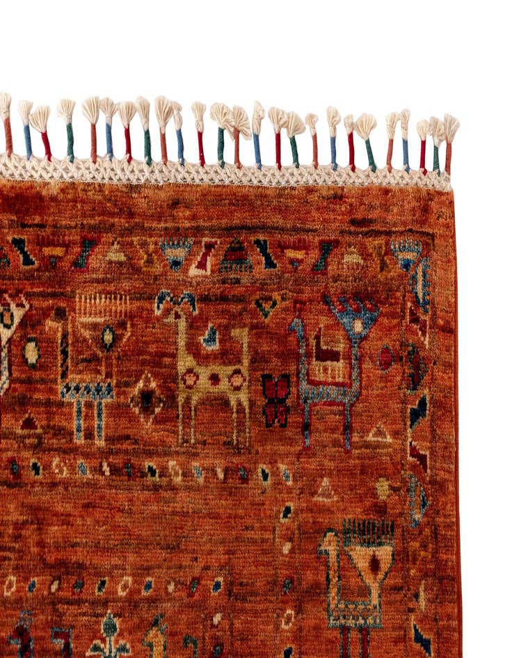 Detail image of  6' 9 x 9' 8 Samarkand Wool Rug