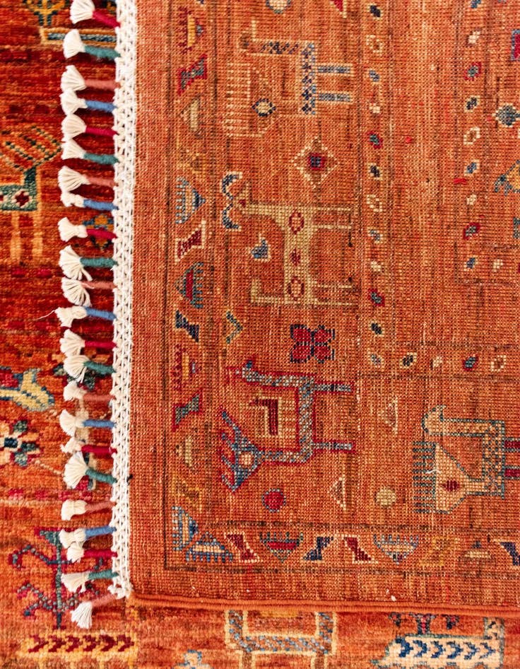 Detail image of  6' 9 x 9' 8 Samarkand Wool Rug