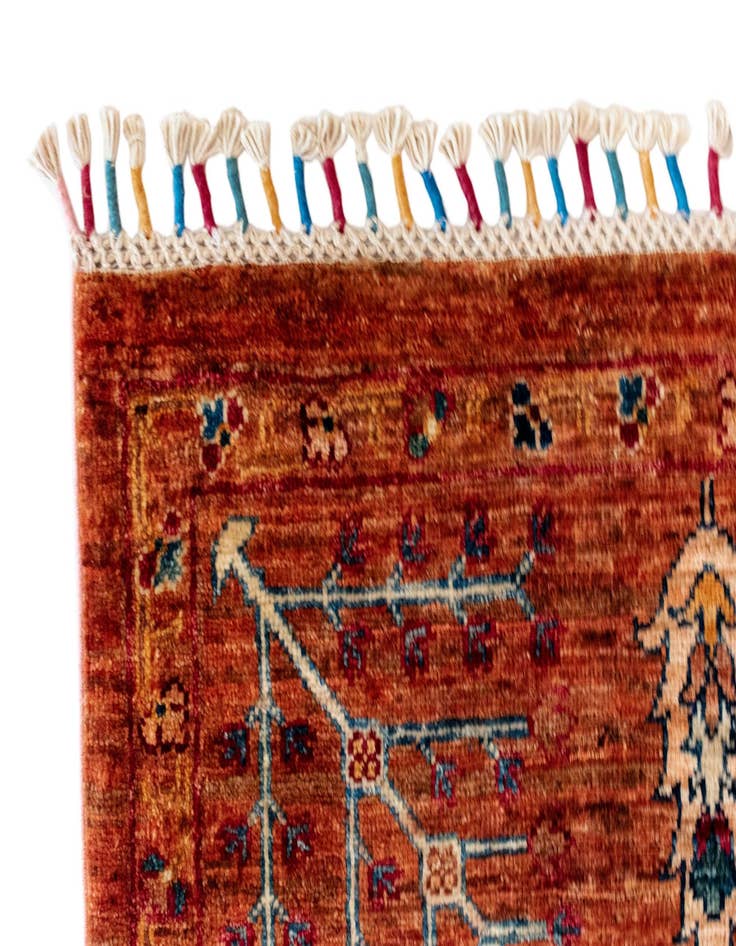 Detail image of  6' 8 x 9' 6 Samarkand Wool Rug