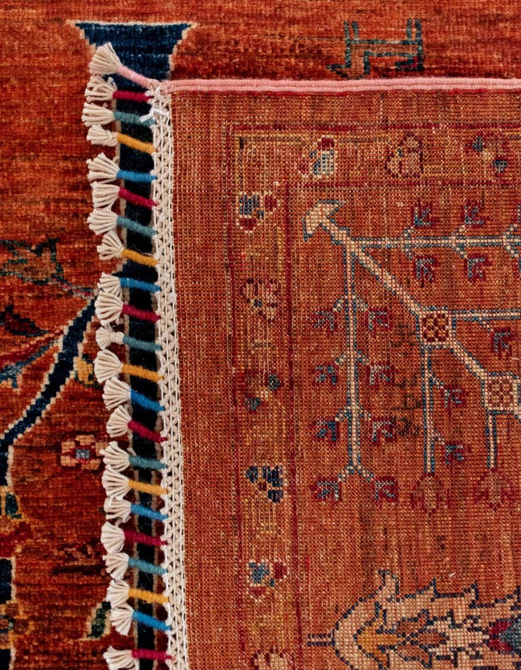 Detail image of  6' 8 x 9' 6 Samarkand Wool Rug
