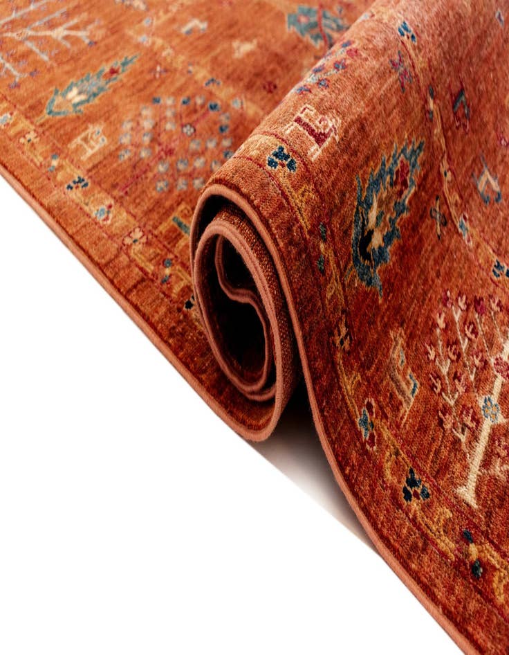 Detail image of  6' 8 x 9' 6 Samarkand Wool Rug