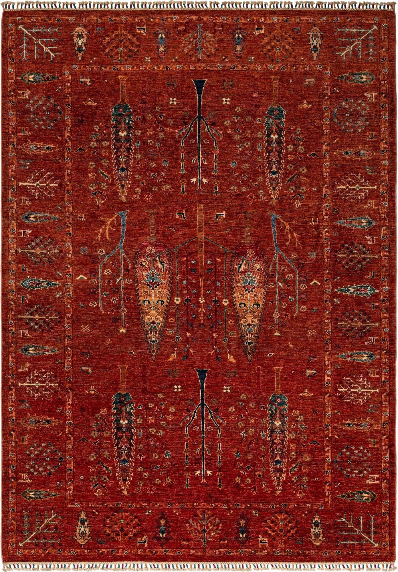  6' 8 x 9' 6 Samarkand Wool Rug