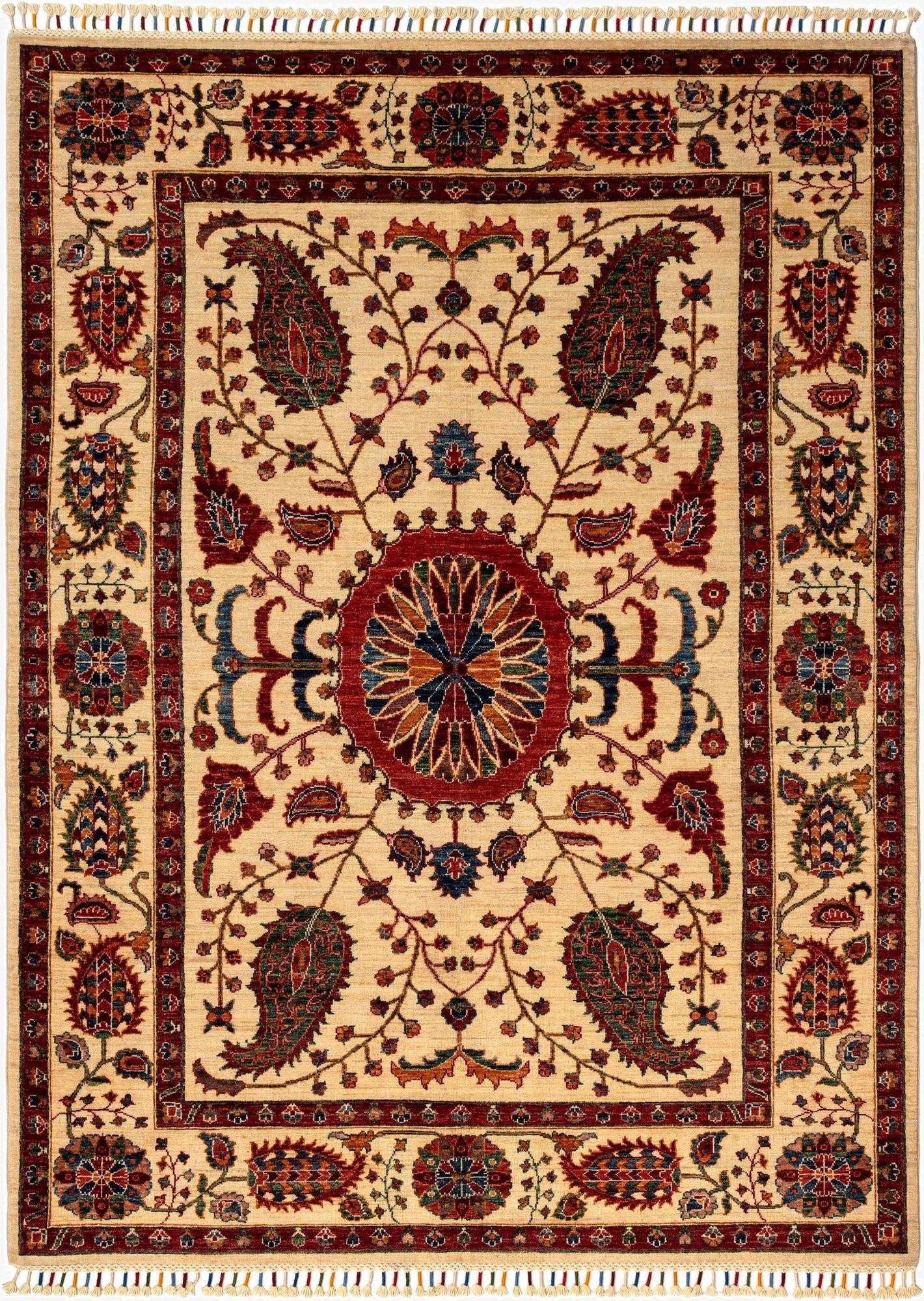  5' 9 x 7' 10 Samarkand Wool Rug