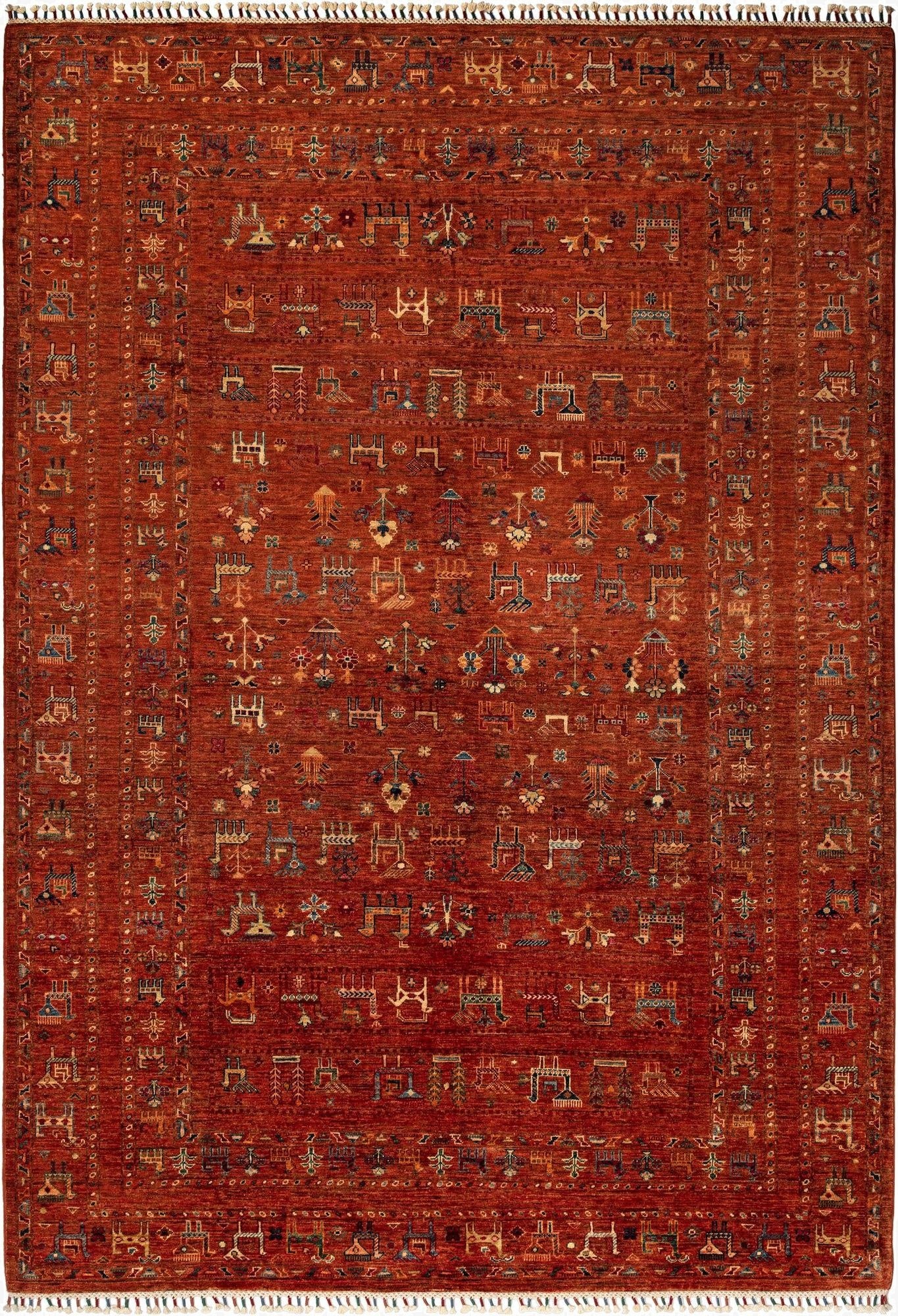  6' 9 x 9' 8 Samarkand Wool Rug