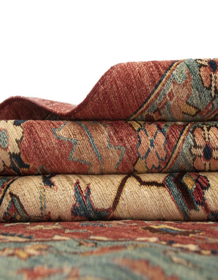 Detail image of  9' 4 x 11' 9 Sara Wool Rug