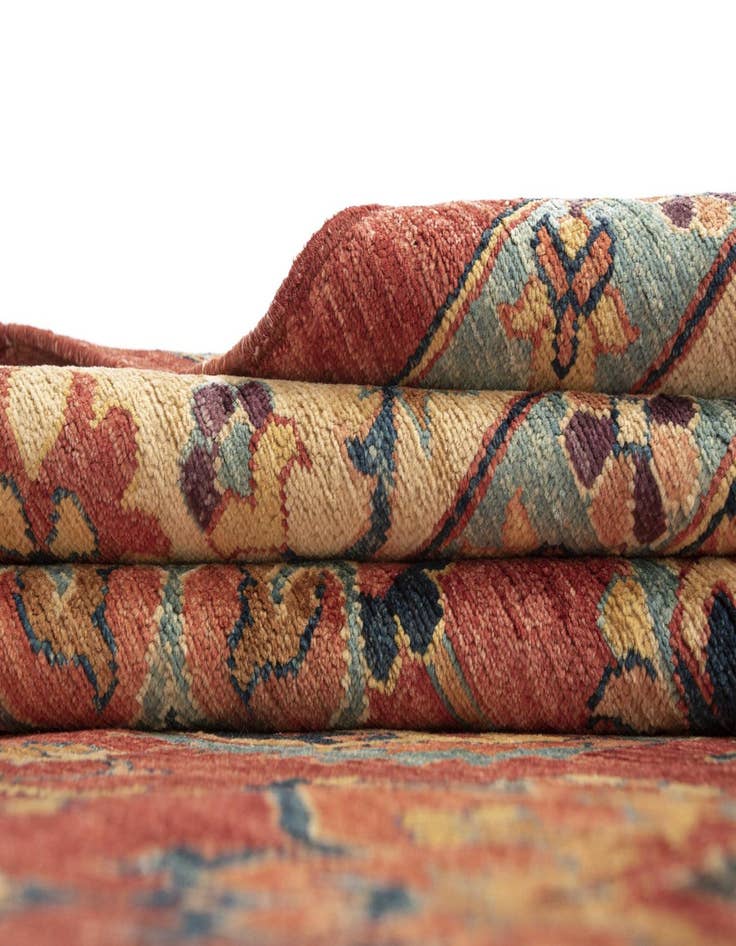 Detail image of  9' x 11' 4 Sara Wool Rug