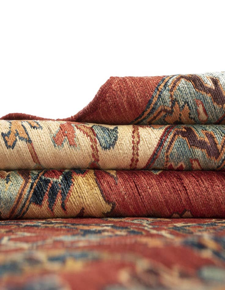 Detail image of  9' 1 x 11' 6 Sara Wool Rug