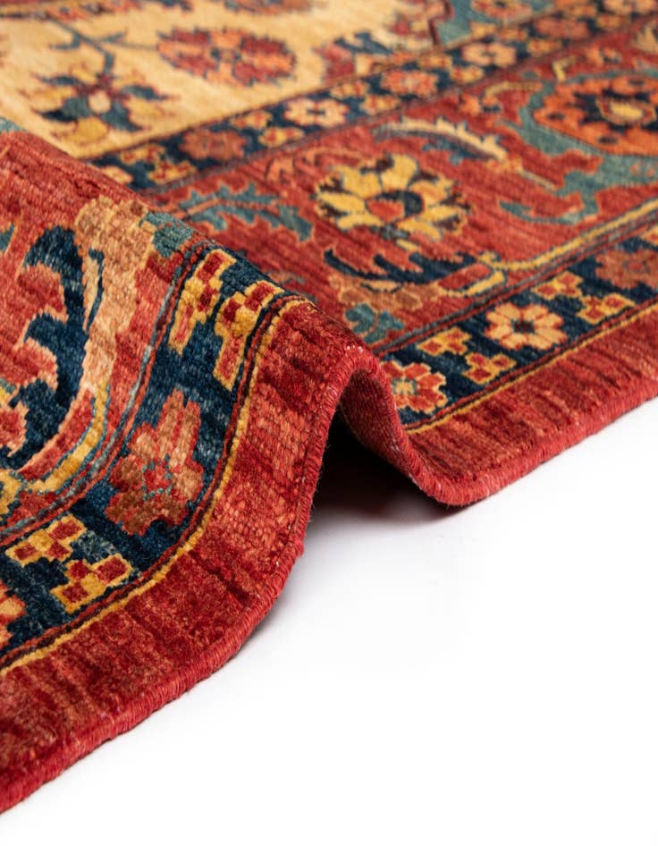 Detail image of  6' 2 x 8' 3 Sara Wool Rug