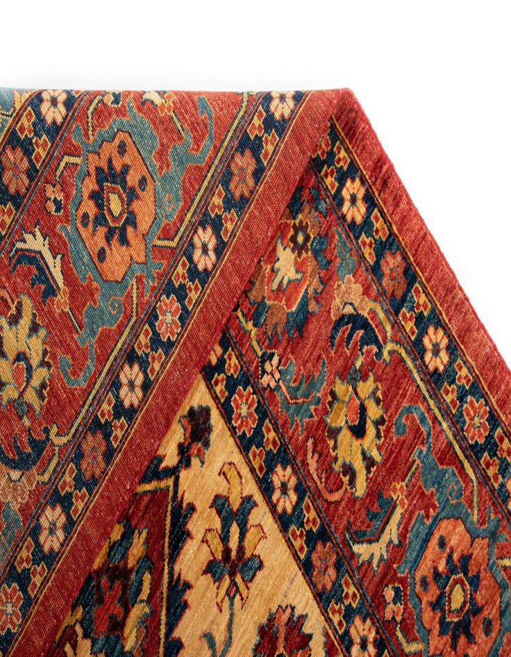 Detail image of  6' 2 x 8' 3 Sara Wool Rug