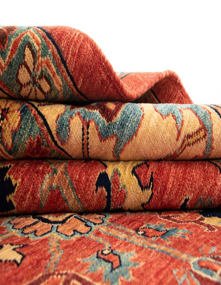 Detail image of  6' 1 x 8' Sara Wool Rug