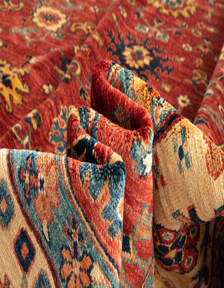 Detail image of  6' 3 x 7' 8 Sara Wool Rug