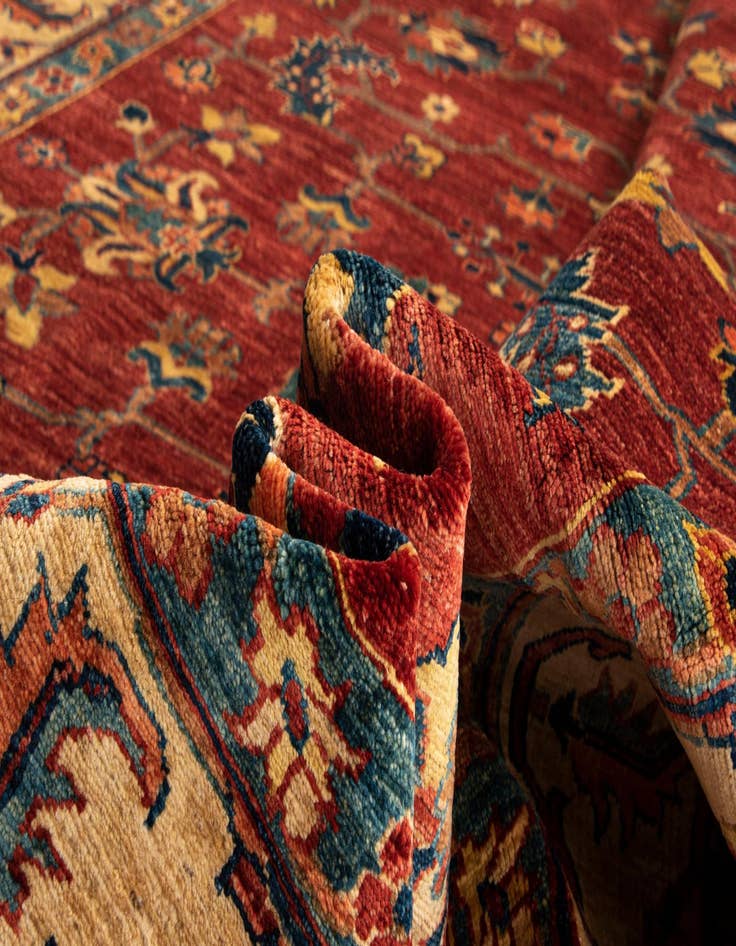 Detail image of  6' 2 x 8' 6 Sara Wool Rug