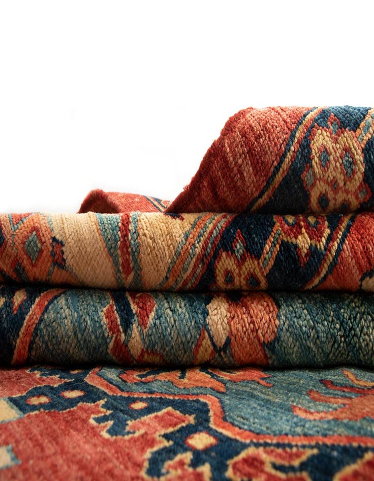 Detail image of  7' 4 x 9' 6 Sara Wool Rug