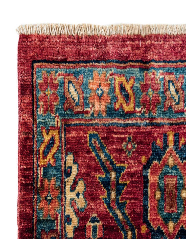 Detail image of  5' 1 x 6' 9 Sara Wool Rug