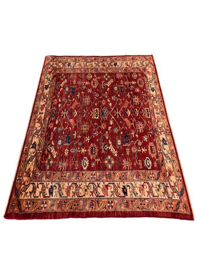 Detail image of  6' 4 x 8' 4 Sara Wool Rug