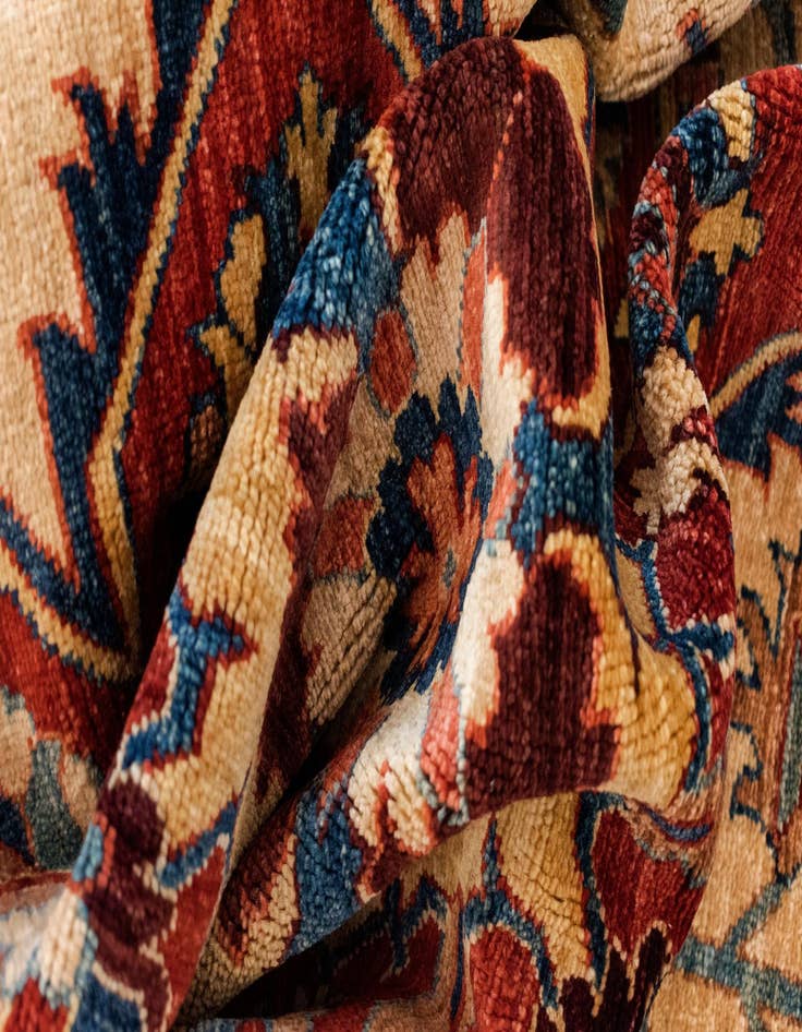 Detail image of  6' 2 x 8' 3 Sara Wool Rug