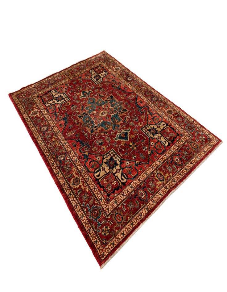 Detail image of  5' 11 x 7' 10 Sara Wool Rug