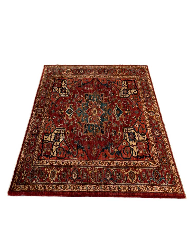 Detail image of  5' 11 x 7' 10 Sara Wool Rug